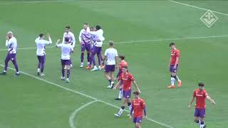 Highlights Fiorentina vs Primavera 70 Bianco Maleh Cabral Benassi Jovic Castrovilli Duncan [upl. by Nonnahs]