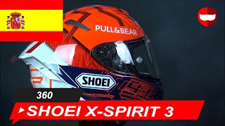 Casco Shoei XSpirit 3 Marquez 6 TC1  ChampionHelmetscom [upl. by Nyrmac345]