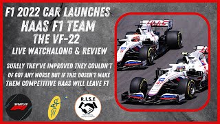 F1 2022  Car Launches  Haas F1 Teams VF22  Live Livery Launch  HaasF1 F12022 F1 VF22 [upl. by Balf610]