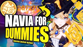 🆕️ UPDATED Navia BUILD GUIDE for 2024 Genshin Impact [upl. by Carmel587]