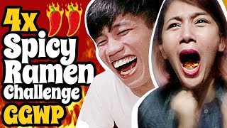 HAMON NI JUNNIE BOY  Spicy Noodle Challenge [upl. by Nellac]