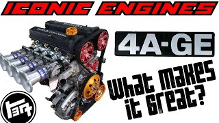 Toyota 4AGE  What makes it GREAT ICONIC ENGINES 1 [upl. by Ahseat]