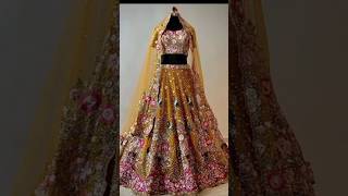 Most beautiful lehenga design ❣️🥰 lehenga bridallehenga latescollection fashion trending [upl. by Nihi]