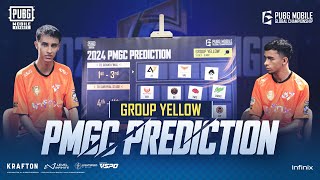 Group Yellow Prediction  PUBG MOBILE ESPORTS [upl. by Ameer]