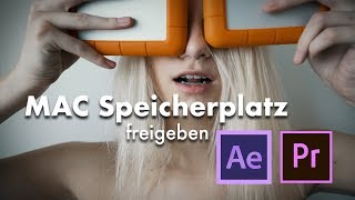 Mac Speicherplatz freigeben Adobe Cache finden und löschen [upl. by Callahan]