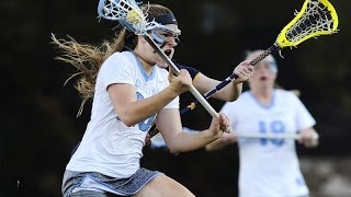 UNC Womens Lacrosse Highlights vs Vanderbilt [upl. by Einyaj]