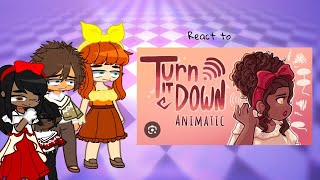 Madrigals react to turn it down fanmade songs 1 [upl. by Colombi]