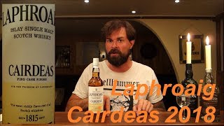 Laphroaig Cairdeas 2018  Fino Cask Finish Whisky Verkostung Nr381 [upl. by Idnas]