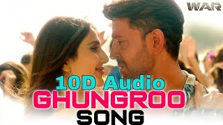 Ghungroo Song  10D Songs  8d audio  Arijit Singh  Hrithik Roshan Vaani Kapoor  bass boosted [upl. by Gargan202]