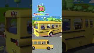 Wheels on the Bus Shorts  CoComelon Nursery Rhymes and Kids Songs [upl. by Zetnauq]