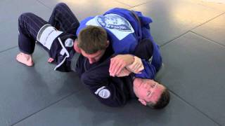 Surprise BJJ attack  submission from underneath side control [upl. by Fillian]