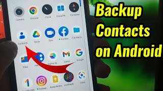 How to Backup and Restore Contacts on Android [upl. by Etsirk377]