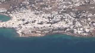 Landing at Mykonos airport [upl. by Thanh758]