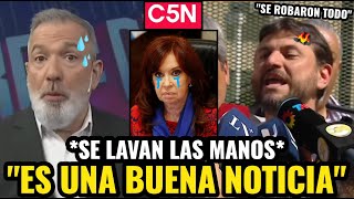 C5N FESTEJÓ LA CONDENA A CRISTINA Y GRABOIS LA MANDÓ AL MUERE [upl. by Lien]