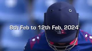 Bilateral ODI Series Between Nepal and Canada nepalsports worldcup cricket [upl. by Shaylah745]