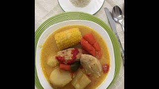 SUDADO DE POLLO con LECHE de COCO y VEGETALES 2017 [upl. by Seidel]