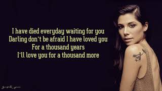 Christina Perri  A Thousand Years Lyrics [upl. by Enida]