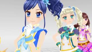 MMD Aikatsu Carry Me Off Models Test [upl. by Siloum]