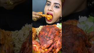 ASMR Eating Spicy Whole Chicken CurryFull Tandoori Chicken Curry [upl. by Nasya]