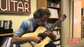 Roland Dyens Performs quotJunequot and quotValse op 69  2quot at the Acoustic Guitar Office [upl. by Malik]