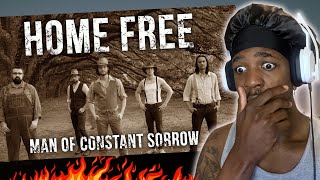 FIRST TIME HEARING Home Free  Man of Constant Sorrow  REACTION [upl. by Alfred525]