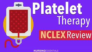 NCLEXRN Question Review  Platelet Therapy [upl. by Dayle]