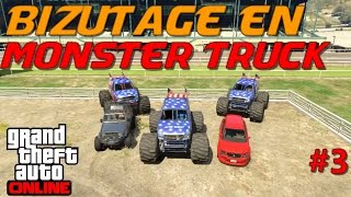 Bizutage en Monster Truck ep 3  GTA V Online [upl. by Yessydo]