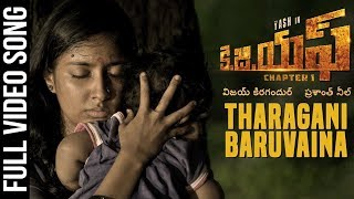 Tharagani Baruvaina Full Video Song  KGF Telugu Movie  Yash  Prashanth Neel  Hombale Films [upl. by Wolcott]