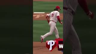 Alec Bohm 9 homerun franchise mlbtheshow24 baseball walkoff phillies [upl. by Aniaz]