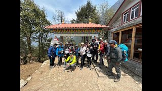 EVEREST BASE CAMP TREK 1929 APRIL 2024 PART 1 [upl. by Gilmer856]