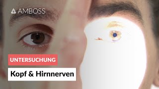 Kopf amp Hirnnerven – Neurologische Untersuchung Teil 26  AMBOSS [upl. by Otrebmuh572]