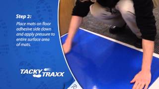 Installing Cleanroom Sticky Mats amp Tacky Mats® [upl. by Nadnal847]