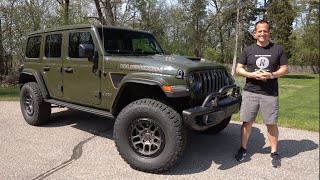 Is the 2023 Jeep Rubicon 392 20th Anniversary Edition a Muscle Car Wrangler [upl. by Nosdivad]