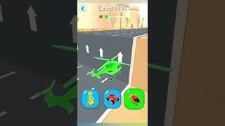 Shape Shifting 2 GAMEPLAY Level No 1896 Walkthrough  New Update Car Racing Shorts ShapeShifting [upl. by Anzovin]