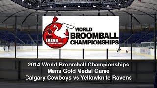 2014 World Broomball Championship Mens Game [upl. by Nreval384]