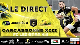 SUPER XIII  Carcassonne XIII V FC Lézignan XIII [upl. by Paule977]