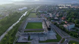 KKS KKSSANDECJA NowySącz nowystadion zdrona maj24 4K sandecja4K [upl. by Lyrred]