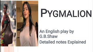 Pygmalion play by GBShaw summary in Tamil [upl. by Adiv]