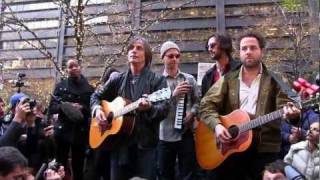 Jackson Browne  Dawes Concert at Occupy Wall St Dec 1 2011 [upl. by Cho]