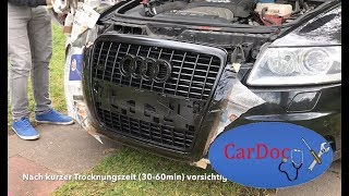 Kühlergrill LackierenFolieren Audi A6 4F [upl. by Engeddi]