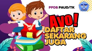 BG PPT l VIDEO TEMPLATE PPDB PAUD  TK 2021PowerPointSchool [upl. by Dela]