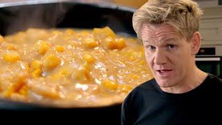 Gordon Ramsays Smoky Bacon and Potato Soup [upl. by Enylekcaj]