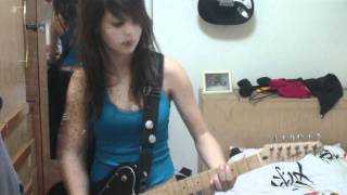 Juliana Vieira  3OH3 Ft Keha  My First Kiss rock cover [upl. by Erodaeht]