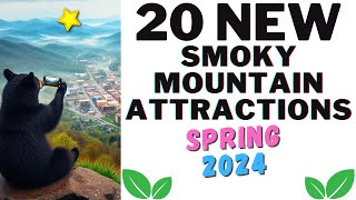 New for 2024  20 Attractions  Gatlinburg amp Pigeon Forge Tennessee [upl. by Jennifer890]