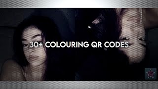 30 colouring qr codes  video star pro  julietsfilm [upl. by Skillern]