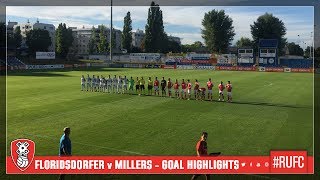 HIGHLIGHTS  Floridsdorfer v Rotherham United [upl. by Yarrum]