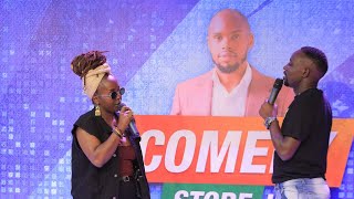 Comedy Store Uganda Dec 2021  Mc Mariachi Vs Anne Kansiime [upl. by Klemens]