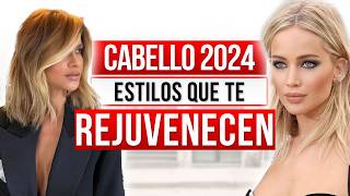 CABELLO 2024 que te QUITARÁ 10 AÑOS de Encima  TODO lo que se USARÁ  2024 Hair Trends [upl. by Vowel]