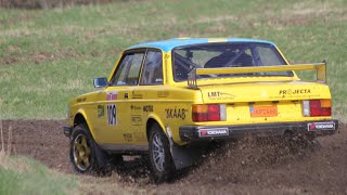 Tuff väg mot sträcksegern Rally Anderslöv 2024 SS5 [upl. by Heinrike]