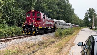 Winnipesaukee Scenic Railroad Fall Chase [upl. by Ytsirk]